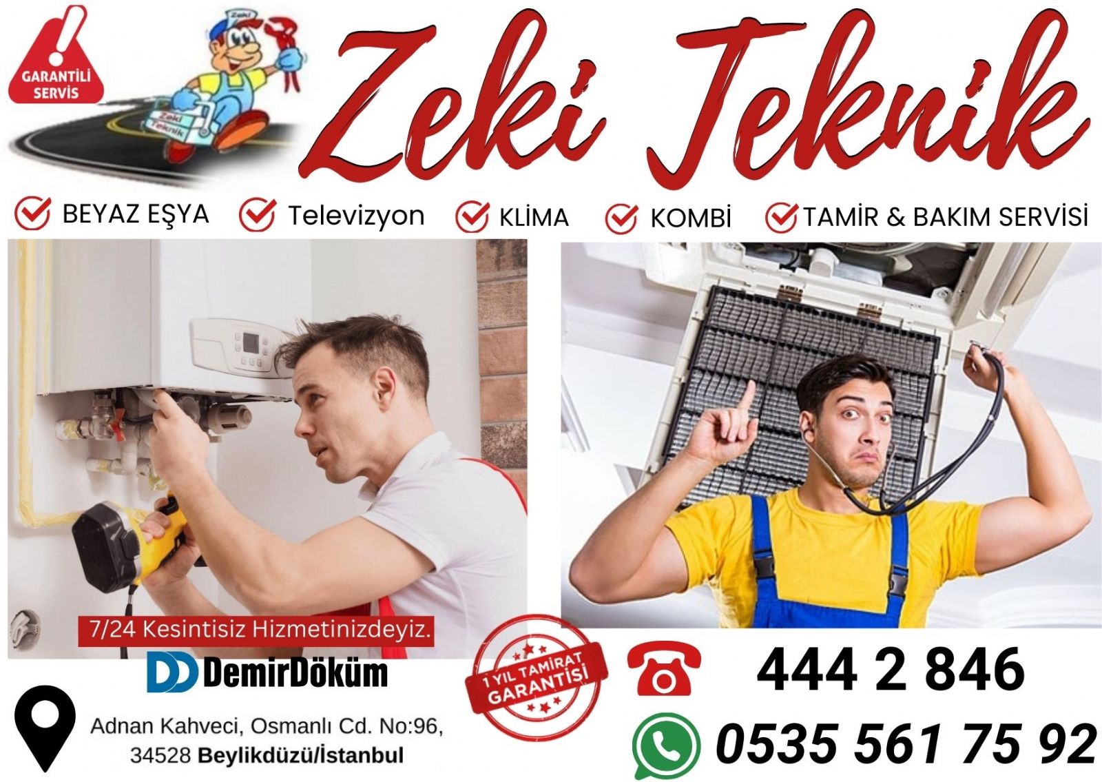 Adnan Kahveci Demirdöküm Servisi